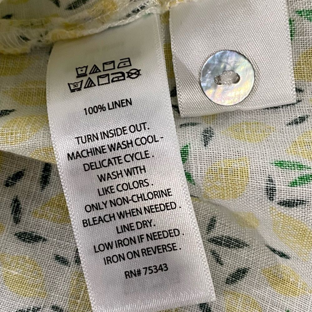 Cynthia Rowley | Lemon Print Top - Picture 2 of 14